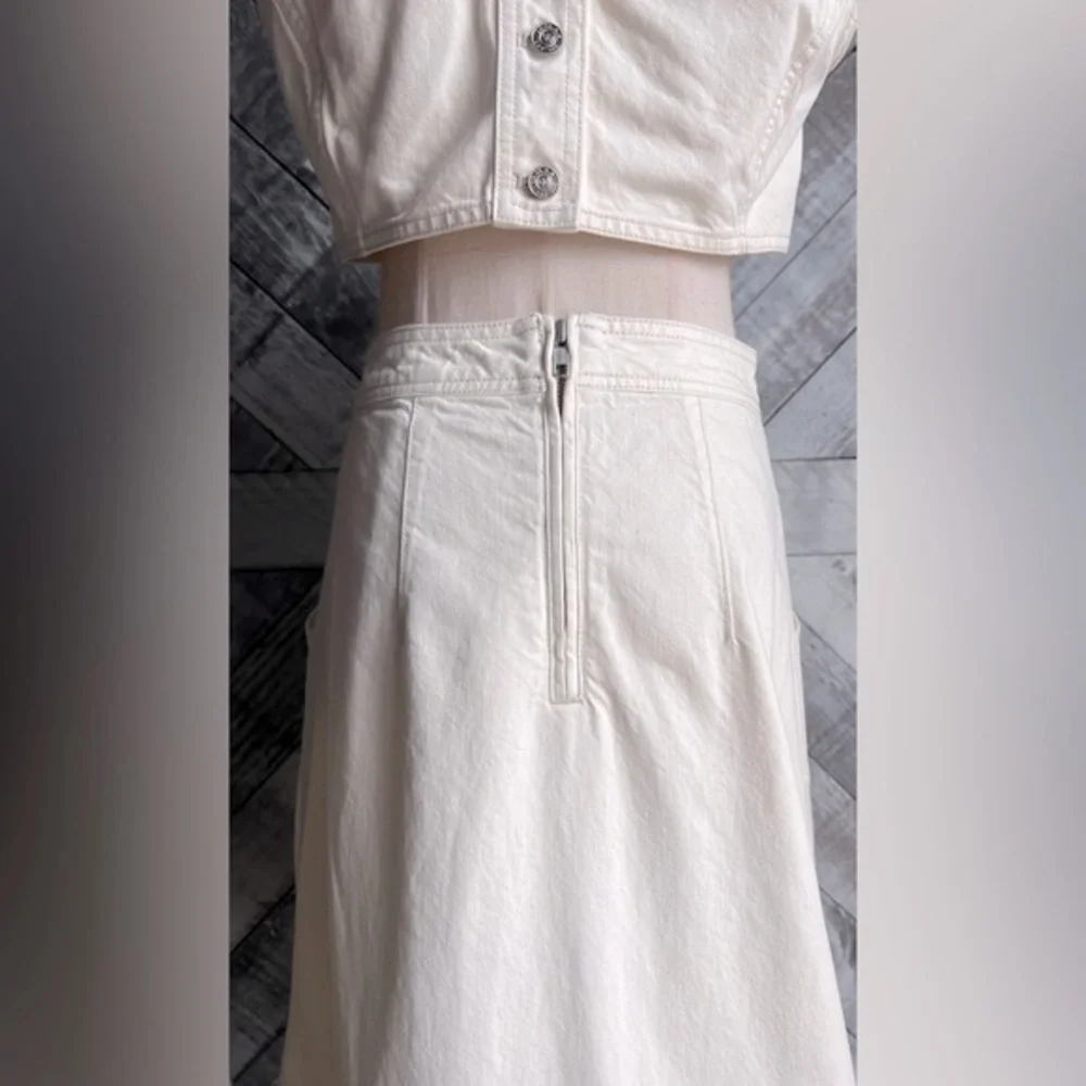 CURRENT/ELLIOTT NWT DENIM THE NIGHTFALL DRESS - - Picture 9 of 15